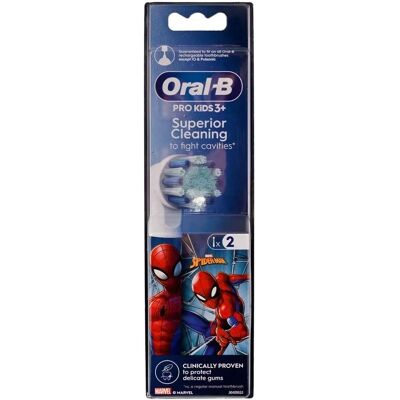 Periuță de dinți de înlocuire Oral-B Pro Kids 3+ - Spiderman (2 buc.) Periuță de dinți de înlocuire Oral-B Pro Kids 3+ - Spiderman (2 buc.)