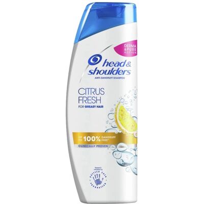 Shampoing anti-pelliculaire Head & Shoulders Citrus Fresh - Publicité Shampoing anti-pelliculaire Head & Shoulders Citrus Fresh - Publicité
