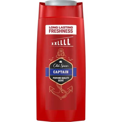 Old Spice Captain 3-in-1 Gel - Pflegeprodukt Old Spice Captain 3-in-1 Gel - Pflegeprodukt