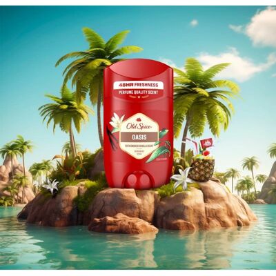 Old Spice Oasis Deodorant Stick 50ml Old Spice Oasis Deodorant Stick 50ml
