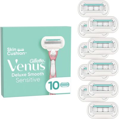 Gillette Venus - Sensitive Razors - 10 pcs Gillette Venus - Sensitive Razors - 10 pcs