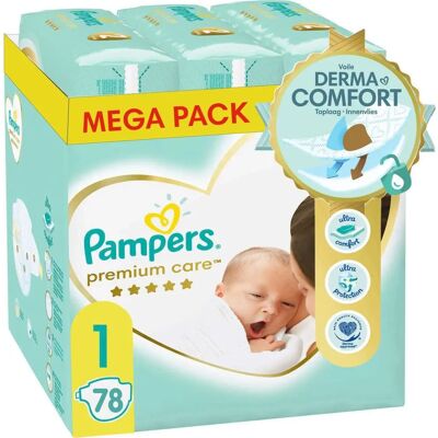 Pampers Größe 1 Unisex Windeln - Windeln Pampers Größe 1 Unisex Windeln - Windeln