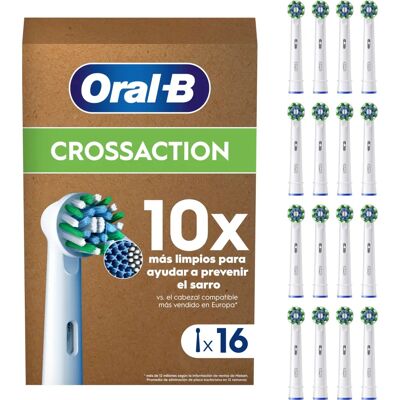 Wymienne końcówki Oral-B Pro CrossAction - 16 sztuk Wymienne końcówki Oral-B Pro CrossAction - 16 sztuk