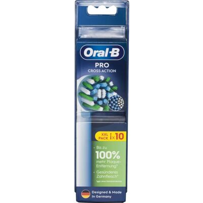 Pricenet Oral-B Bürstenköpfe Pro CrossAction Packung mit 10 Stück Weiß - Zahnbürstenköpfe Pricenet Oral-B Bürstenköpfe Pro CrossAction Packung mit 10 Stück Weiß - Zahnbürstenköpfe