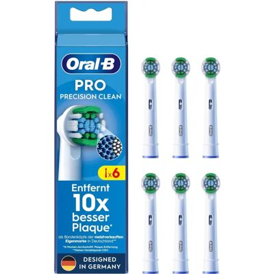 Oral-B Pro Präzisions-Reinigung Bürstenkopf - 6er Pack Oral-B Pro Präzisions-Reinigung Bürstenkopf - 6er Pack