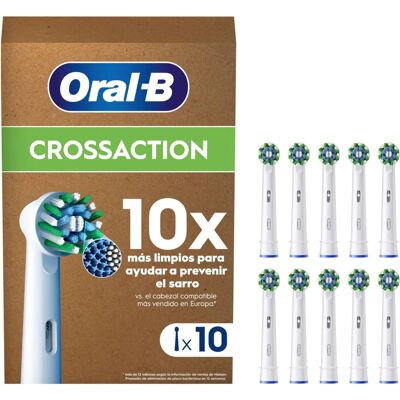 Zamienniki Szczoteczki Oral-B Pro CrossAction - 10 szt. Zamienniki Szczoteczki Oral-B Pro CrossAction - 10 szt.