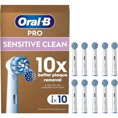 Ενίσχυση Οδοντόβουρτσας Oral-B Pro Sensitive Clean - 10 Τεμάχια Ενίσχυση Οδοντόβουρτσας Oral-B Pro Sensitive Clean - 10 Τεμάχια