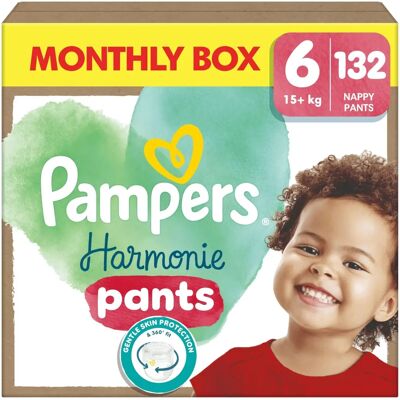 Pampers Windeln Harmonie Größe 6 - 132 Stück Pampers Windeln Harmonie Größe 6 - 132 Stück