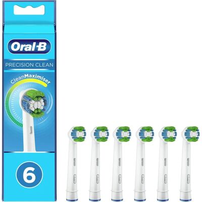 Tête de remplacement Oral-B Pro Precision Clean - Blanc - Publicité Tête de remplacement Oral-B Pro Precision Clean - Blanc - Publicité