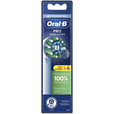 Cabeça Cross Action Branca Oral-b - Cabeça de escova de dentes Cabeça Cross Action Branca Oral-b - Cabeça de escova de dentes