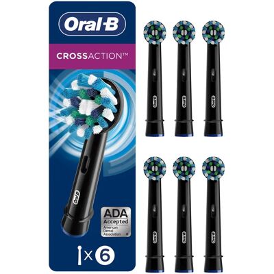 Cabezal de Cepillo Eléctrico Oral-B CrossAction EB50BRX - 6 uds Cabezal de Cepillo Eléctrico Oral-B CrossAction EB50BRX - 6 uds