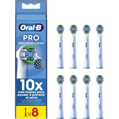 Oral-B Pro Precision Clean Electric Toothbrush Head - White - Electric Toothbrush Head Oral-B Pro Precision Clean Electric Toothbrush Head - White - Electric Toothbrush Head