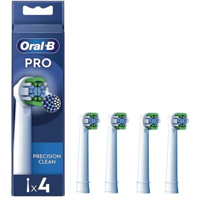 Oral-B Pro Precision X-Shape und gewinkelte Borsten, 4er Pack, weiß Oral-B Pro Precision X-Shape und gewinkelte Borsten, 4er Pack, weiß
