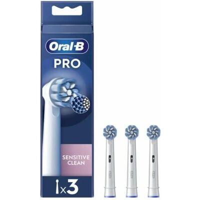 Tête de rechange Oral-B Pro Sensitive Blanche - Tête de brosse à dents - Publicité Tête de rechange Oral-B Pro Sensitive Blanche - Tête de brosse à dents - Publicité