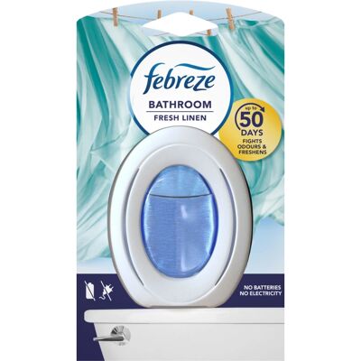 Febreze - Bathroom - Fresh Linen - Air Freshener Febreze - Bathroom - Fresh Linen - Air Freshener