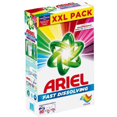 Proszek do prania Ariel Kolor - 60 Prań - 3,3kg Proszek do prania Ariel Kolor - 60 Prań - 3,3kg