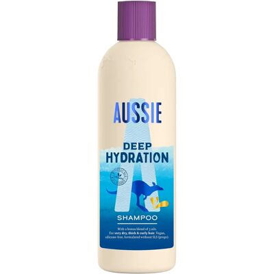 Shampoing Hydratation Profonde Aussie - Soin Capillaire - Publicité Shampoing Hydratation Profonde Aussie - Soin Capillaire - Publicité