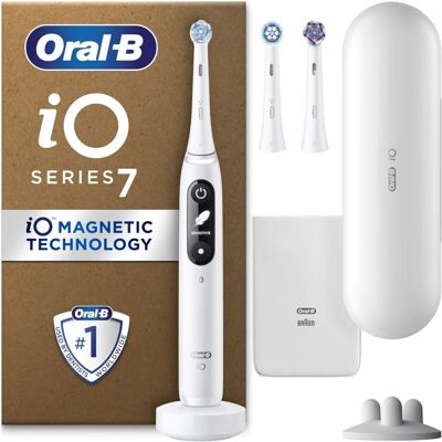 Oral-B iO7 Electric Toothbrush White Alabaster - Electric Toothbrush Oral-B iO7 Electric Toothbrush White Alabaster - Electric Toothbrush