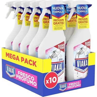 VIAKAL - Fresco Profumo Spray Anticalcare - Fragranza Rosa - Tecnologia Antigoccia - Pulitore Spray VIAKAL - Fresco Profumo Spray Anticalcare - Fragranza Rosa - Tecnologia Antigoccia - Pulitore Spray