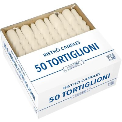 Cereria di Giorgio Risthò Kość Słoniowa Świece - 50 szt. - Świece Cereria di Giorgio Risthò Kość Słoniowa Świece - 50 szt. - Świece