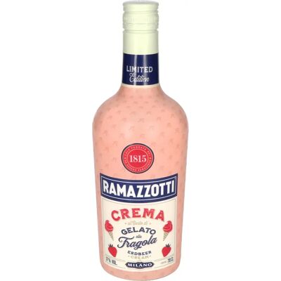 Ramazzotti Marke Erdbeer Gelato Crema - Limitierte Edition - Likör Ramazzotti Marke Erdbeer Gelato Crema - Limitierte Edition - Likör