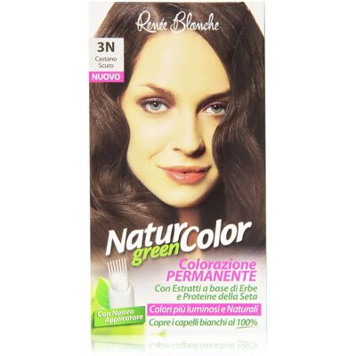 Renee Blanche Colore Natur Green - Castano Scuro Renee Blanche Colore Natur Green - Castano Scuro
