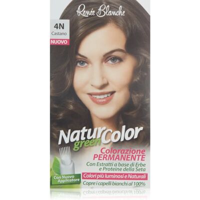 Tinta Capelli Verde Marrone Naturale Blanche - Tinta Permanente Tinta Capelli Verde Marrone Naturale Blanche - Tinta Permanente