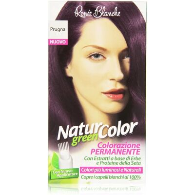 Renee Blanche Colore Verde Naturale Prugna - Colorazione capelli Renee Blanche Colore Verde Naturale Prugna - Colorazione capelli