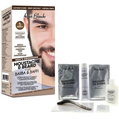 Renée Blanche Kit de Teinture pour Barbe et Moustache - Kit de Teinture pour Barbe et Moustache - Publicité Renée Blanche Kit de Teinture pour Barbe et Moustache - Kit de Teinture pour Barbe et Moustache - Publicité