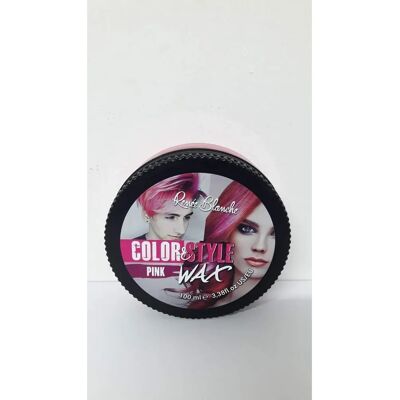 Cire Coiffante et Colorante Rose - Renée Blanche - 100ml - Publicité Cire Coiffante et Colorante Rose - Renée Blanche - 100ml - Publicité
