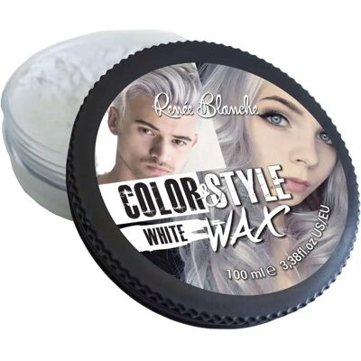 Renée Blanche Cire de Coiffage et Coloration - Cire et Colorant Capillaire - Publicité Renée Blanche Cire de Coiffage et Coloration - Cire et Colorant Capillaire - Publicité