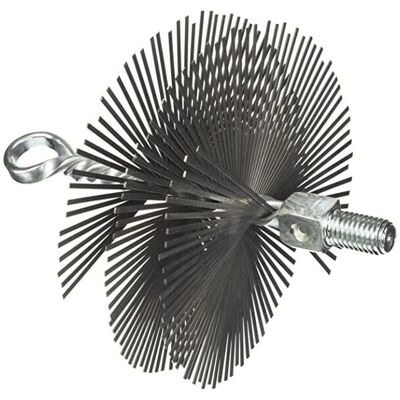 SIT Stahl-Schornsteinbürste - 25cm Durchmesser - Männlich 12 MA - Kaminreinigungsgerät SIT Stahl-Schornsteinbürste - 25cm Durchmesser - Männlich 12 MA - Kaminreinigungsgerät