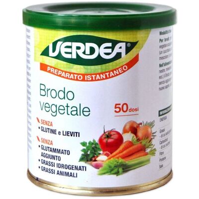 Verdea Brodo Vegetale Istantaneo - Preparato per Diete Sane Verdea Brodo Vegetale Istantaneo - Preparato per Diete Sane