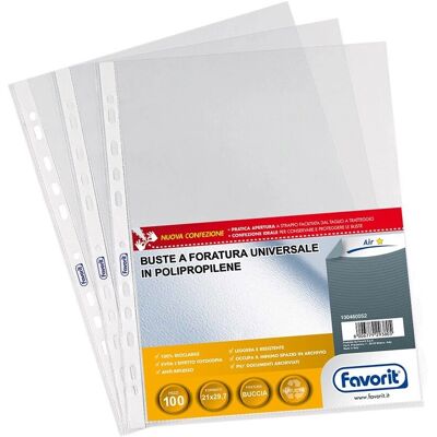 Favorit CF100BUSTE para.univ.air 21X21 - Protector de documentos Favorit CF100BUSTE para.univ.air 21X21 - Protector de documentos