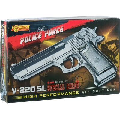 Villa Giocattoli V-220SL Arma da Gioco - Pistola in Plastica Semi Automatica Villa Giocattoli V-220SL Arma da Gioco - Pistola in Plastica Semi Automatica