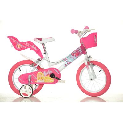 Dino Bikes 146R-BA Pink Girls Bicycle with Basket Dino Bikes 146R-BA Pink Girls Bicycle with Basket