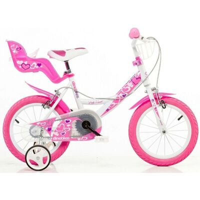Bicicletta Dino Bikes Little Heart 16" - Bicicletta per Bambini Bicicletta Dino Bikes Little Heart 16" - Bicicletta per Bambini