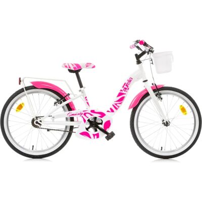 Dino Bikes Mädchenfahrrad 20" Weiß - Kinderrad Dino Bikes Mädchenfahrrad 20" Weiß - Kinderrad