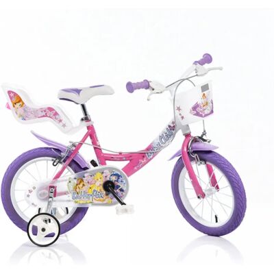 Dino Girls 16" Winx Club Bicycle - Safe & Stylish Dino Girls 16" Winx Club Bicycle - Safe & Stylish