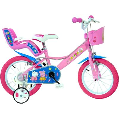 Dino Bikes 14 Zoll Kinder Fahrrad - Peppa Pig Dino Bikes 14 Zoll Kinder Fahrrad - Peppa Pig