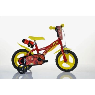 Dino - Flash 12" Kids Bike - Red/Yellow Dino - Flash 12" Kids Bike - Red/Yellow