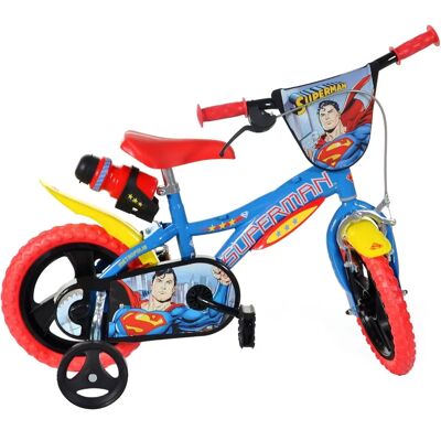 Dino Bikes Dino Superman Kids Bike - 12 Zoll - Kinderfahrrad Dino Bikes Dino Superman Kids Bike - 12 Zoll - Kinderfahrrad