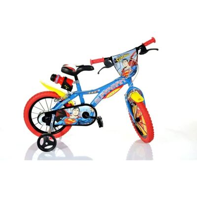 Dino Bikes Dino Superman Kinderfahrrad - 16 Zoll Räder Dino Bikes Dino Superman Kinderfahrrad - 16 Zoll Räder