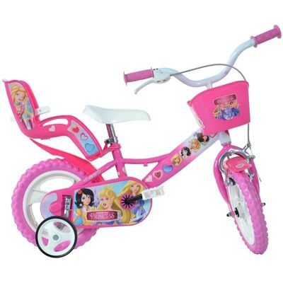 Dino Bikes Princesa de Conto de Fadas 12 (2025) rosa/rosa Dino Bikes Princesa de Conto de Fadas 12 (2025) rosa/rosa