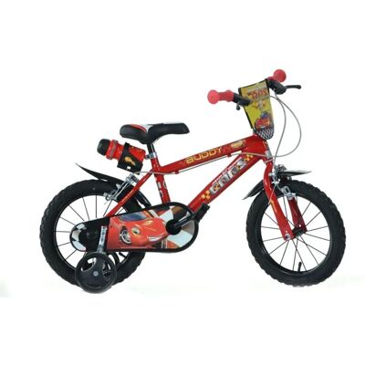 Dino Bikes Bicicletta per bambini 14" rossa - Design Cars Dino Bikes Bicicletta per bambini 14" rossa - Design Cars
