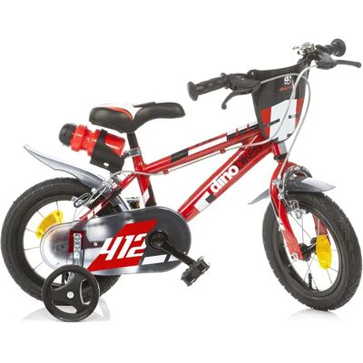 Vélo Rouge Dino 12 Pouces - Vélo - Publicité Vélo Rouge Dino 12 Pouces - Vélo - Publicité
