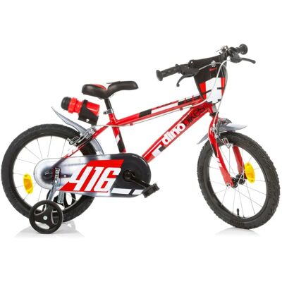 Dino 16 inch Red Bicycle - Bicycle Dino 16 inch Red Bicycle - Bicycle
