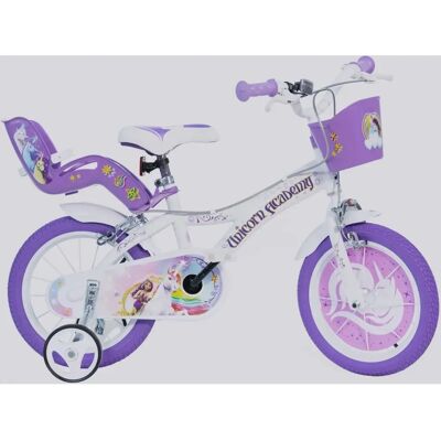 Dino Bikes - Unicorn Academy - Size 16 - Bike Dino Bikes - Unicorn Academy - Size 16 - Bike