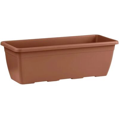TUSCANIA Naxos Blumenkasten - Gartenpflanze - 60cm - Terrakotta TUSCANIA Naxos Blumenkasten - Gartenpflanze - 60cm - Terrakotta