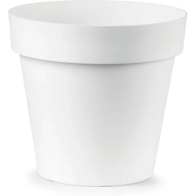 Vase VECA Cleo Weiß 60cm - Innen/Außen Modernes Design Vase VECA Cleo Weiß 60cm - Innen/Außen Modernes Design